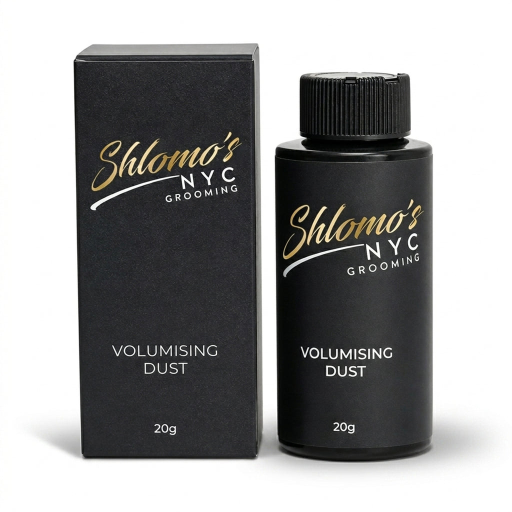 Shlomo's NYC Grooming Volumising Dust, Lightweight Texture Powder for Instant Lift, Volume, and Matte Finish, 20g