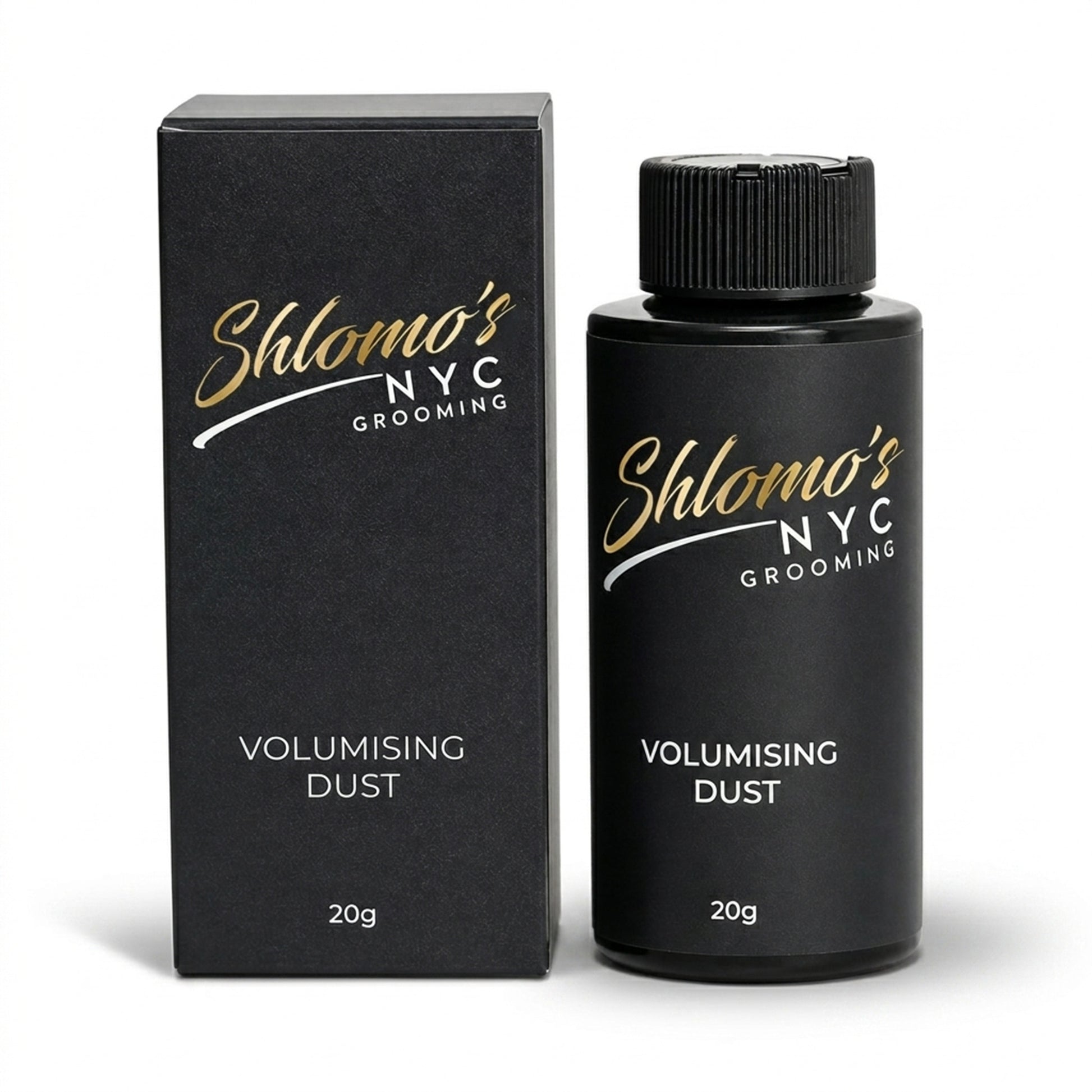 Shlomo's NYC Grooming Volumising Dust, Lightweight Texture Powder for Instant Lift, Volume, and Matte Finish, 20g